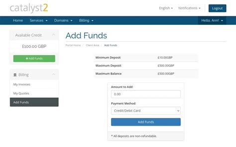 How to add funds to your xootf account .